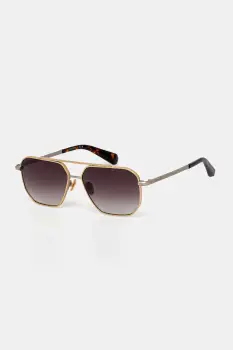 AllSaints ochelari de soare Dune culoarea auriu, ALS7007 imagine