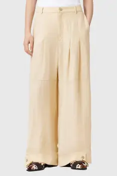 AllSaints pantaloni cu in SHERELL imagine