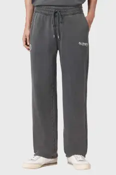 AllSaints pantaloni de trening barbati de bumbac EMBLEM imagine