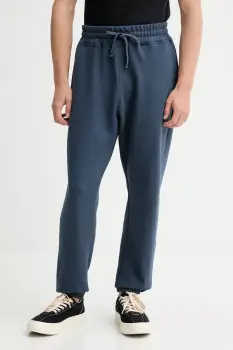 AllSaints pantaloni de trening din bumbac UNDRGRND culoarea gri, uni, M031TB imagine