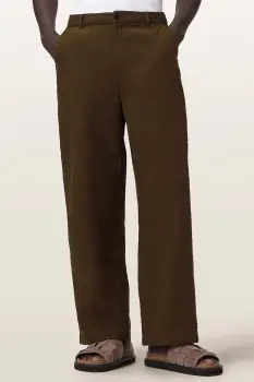 AllSaints pantaloni pentru barbati, din bumbac TAIKO imagine