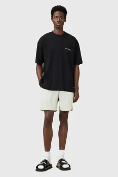 AllSaints pantaloni scurti de baie SOLEIL culoarea verde, M021WC imagine