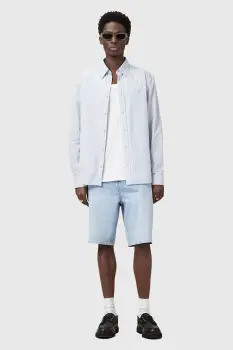 AllSaints pantaloni scurti din bumbac ALVA M023TC imagine