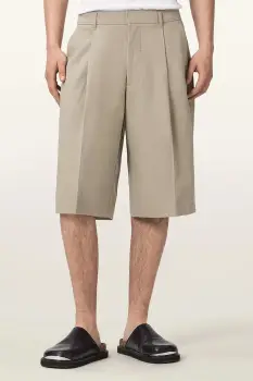 AllSaints pantaloni scurti pentru barbati, din bumbac CASTRO imagine
