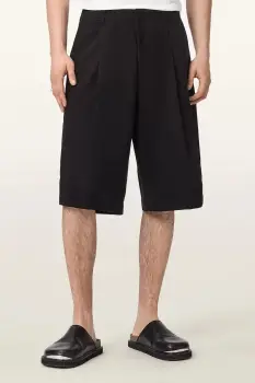 AllSaints pantaloni scurti pentru barbati, din bumbac CASTRO imagine