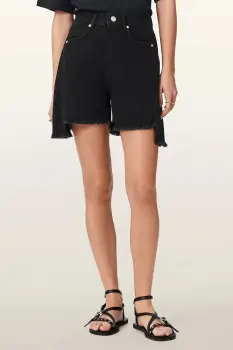 AllSaints pantaloni scurti pentru femei, din denim FRANKIE imagine