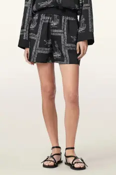 AllSaints pantaloni scurti pentru femei LETTIE imagine