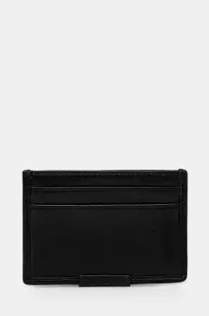 AllSaints portofel de piele DOVE barbati, culoarea negru, M166XB imagine