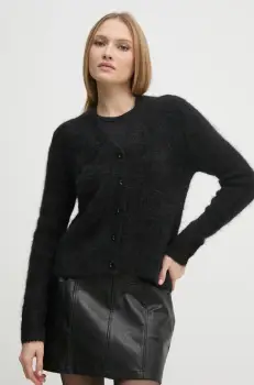 AllSaints pulover de lana VORTEX femei, culoarea negru, W033KB imagine