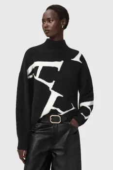 AllSaints pulover din amestec de lana A STAR imagine