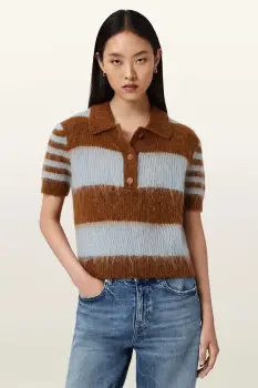 AllSaints pulover din amestec de lana CLEM imagine