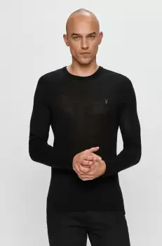AllSaints - Pulover Mode Merino Crew imagine