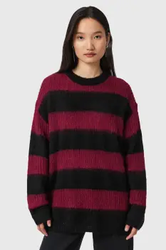 AllSaints pulover ONYX culoarea negru, W103KB imagine