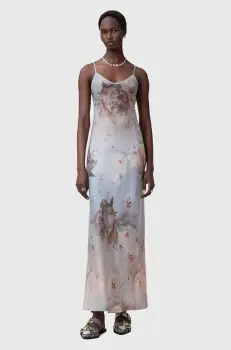 AllSaints rochie BRYONY MAXI maxi, drept, W073DC imagine