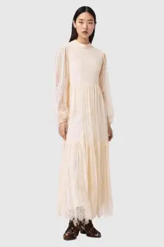 AllSaints rochie evazata LILLIAN imagine