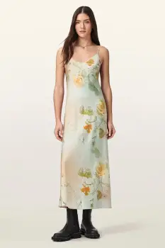 AllSaints rochie lenjerie intima BRYONY imagine