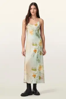 AllSaints rochie lenjerie intima BRYONY imagine