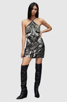 AllSaints rochie mini, mulata imagine