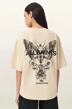 AllSaints tricou din bumbac HALIS imagine