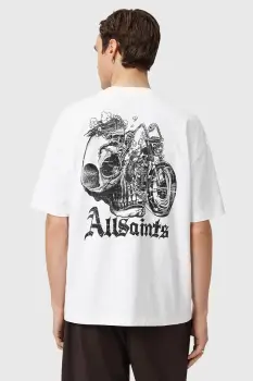 AllSaints tricou din bumbac PANHEAD imagine