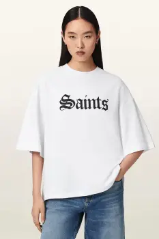 AllSaints tricou din bumbac SAINT imagine