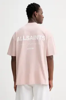 AllSaints tricou din bumbac UNDERGROUND imagine