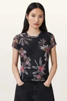 AllSaints tricou ELLIE culoarea negru, W267JC imagine