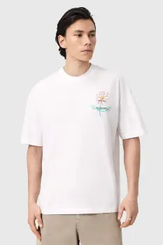 AllSaints tricou oversized barbatesc din bumbac CRAYO imagine