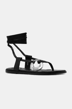 Alohas sandale de piele Morosia culoarea negru, S100785-01 imagine