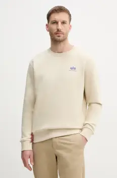 Alpha Industries bluza Bluza Alpha Industries 188307 03 barbati, culoarea negru, neted, 188307 imagine