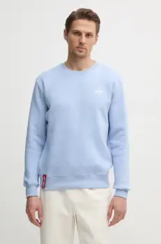 Alpha Industries bluza Bluza Alpha Industries 188307 03 barbati, culoarea negru, neted, 188307 imagine