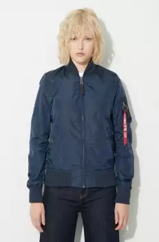 Alpha Industries geaca bomber MA-1 TT Wmn femei, culoarea albastru marin, de tranzitie 141041.07-navy imagine