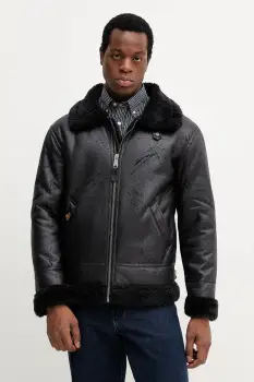Alpha Industries geaca culoarea negru, de tranzitie, 143106.515 imagine