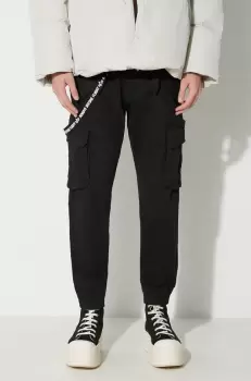 Alpha Industries pantaloni barbati, culoarea negru imagine