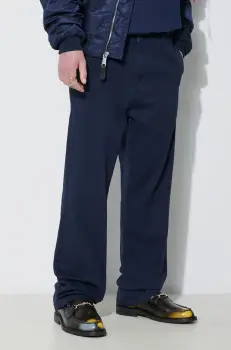 Alpha Industries pantaloni Chino barbati, culoarea albastru marin, cu fason chinos, 146203 imagine