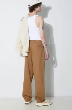 Alpha Industries pantaloni Chino barbati, culoarea bej, cu fason chinos, 146202 imagine