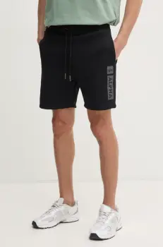 Alpha Industries pantaloni scurti Alpha PP Short barbati, culoarea negru, 146365 imagine