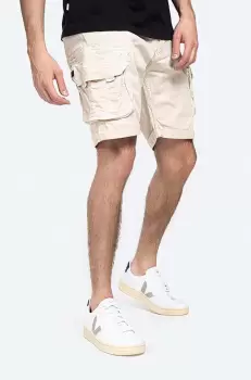 Alpha Industries pantaloni scurti din bumbac Crew Short culoarea bej 176203.578-cream imagine