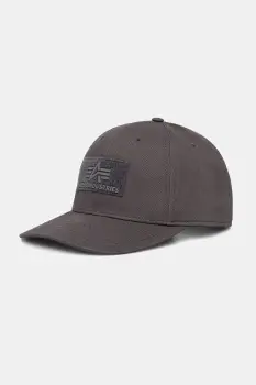 Alpha Industries sapca de baseball din bumbac Velcro Cap imagine