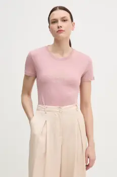 Alpha Industries tricou din bumbac Crystal T Wmn femei, culoarea roz, 136063 imagine