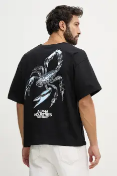 Alpha Industries tricou din bumbac Scorpion Cyborg imagine