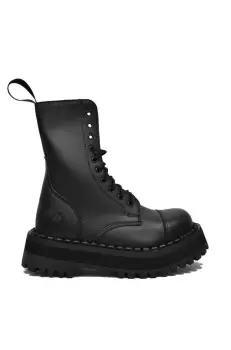 Altercore Pantofi 353 femei, culoarea negru, cu platforma imagine