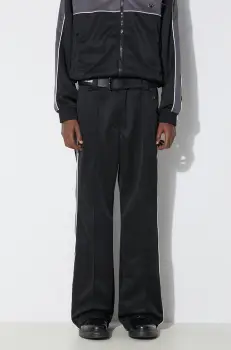 AMBUSH pantaloni de trening Track Pants culoarea negru, cu imprimeu, BMCJ003S24JER imagine