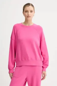 American Vintage bluza culoarea roz, uni, ATU03B imagine