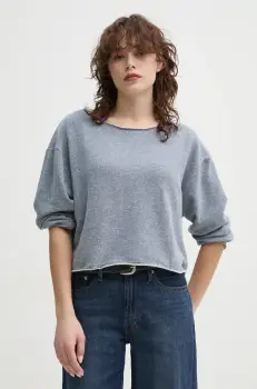 American Vintage bluza femei, neted, OFY03AE25 imagine