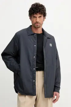 American Vintage geaca culoarea negru, de tranzitie, MZOT16B imagine