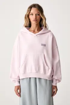 American Vintage hanorac cu gluga pentru femei, din bumbac imagine