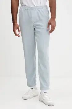 American Vintage pantaloni de catifea cord cu fason chinos, MPADO10A imagine