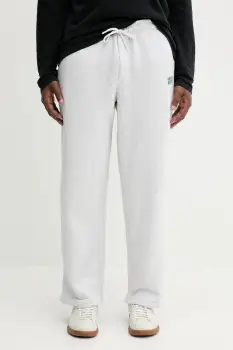 American Vintage pantaloni de trening culoarea gri, melanj, MBAP05A imagine