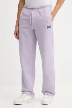 American Vintage pantaloni de trening din bumbac imagine